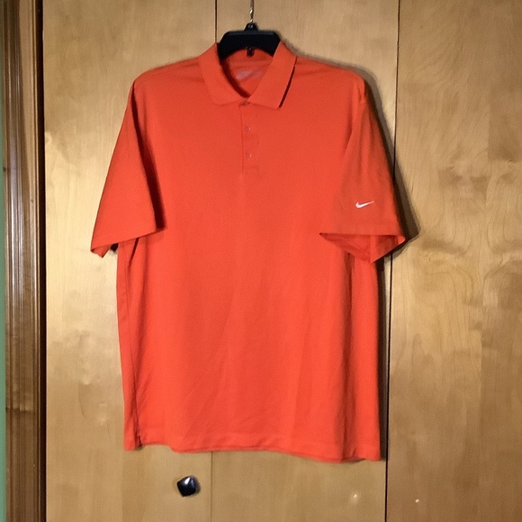 Nike Other - Nike Golf Dri-Fit orange polo, size XXL